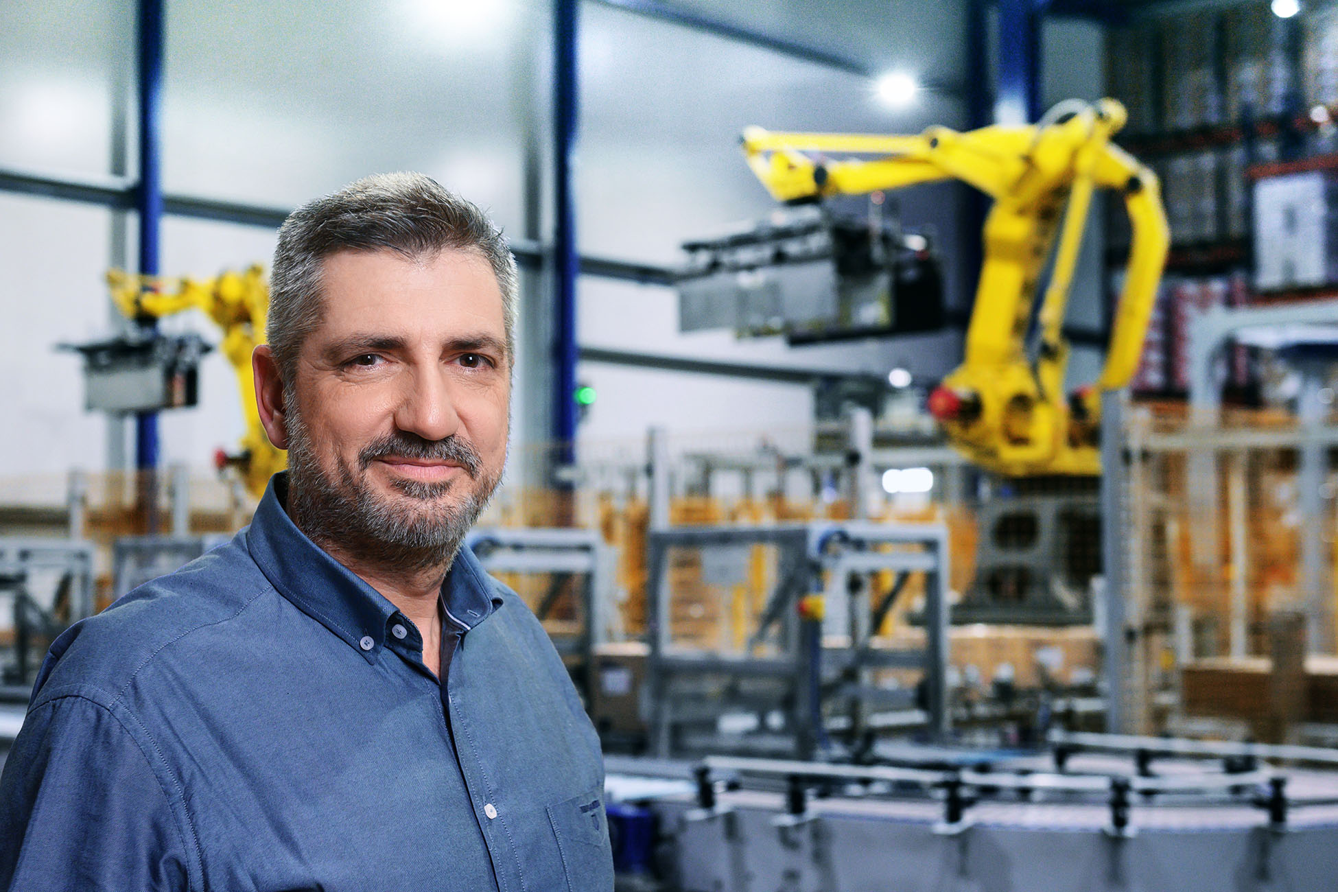 Επαγγελματικό Πορτρέτο, Στέλεχος της εταιρείας Endless ec. Η φωτογράφιση έγινε στους χώρους της γραμμής παραγωγής