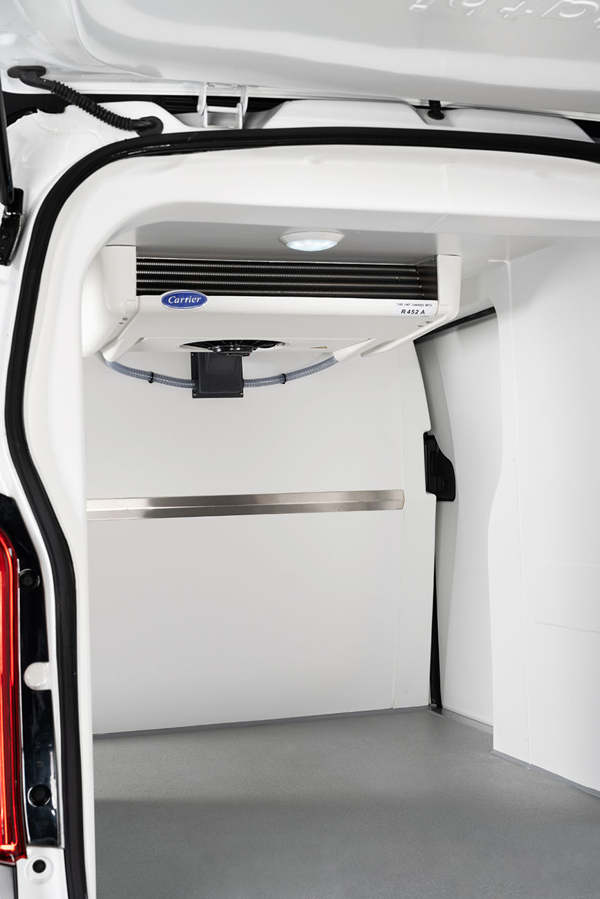 Εταιρική φωτογράφιση: Εσωτερική άποψη ψυκτικού θαλάμου STATHIS με λεπτομέρειες κατασκευής και μόνωσης